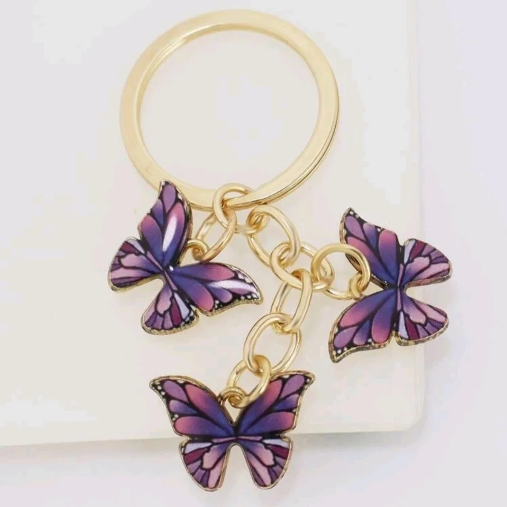 💖 Butterfly Charm Keychain